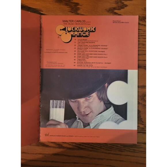 1972 Music Highlights from A Clockwork Orange PB Original - Picture 2 of 9